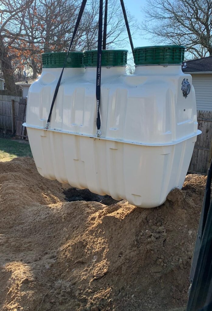 Installation of an innovative/advanced wastewater treatment system