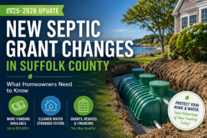 New septic grant changes in Suffolk County with up to $25,000 in funding opportunities